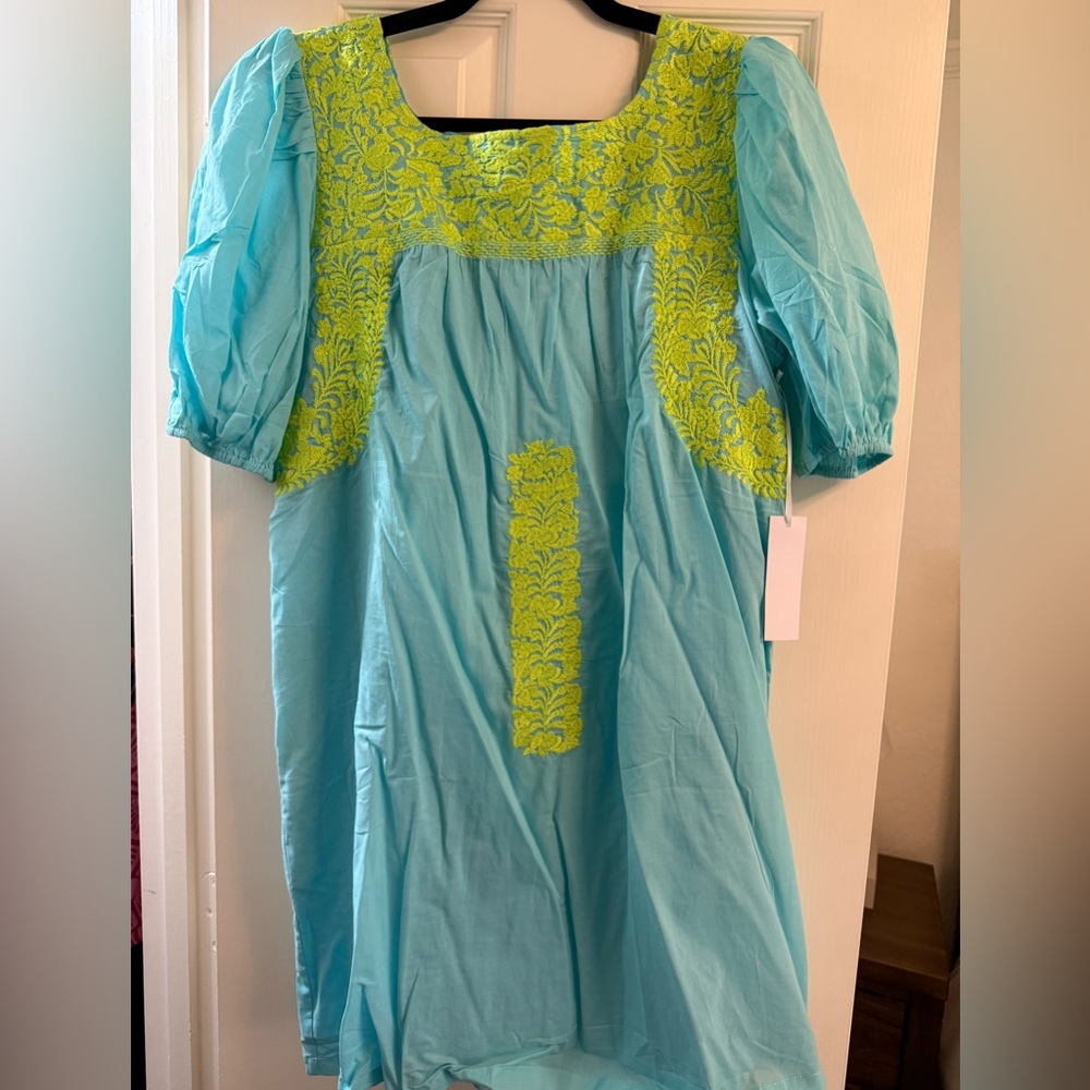 J.Marie Embroidered Dress NWT
